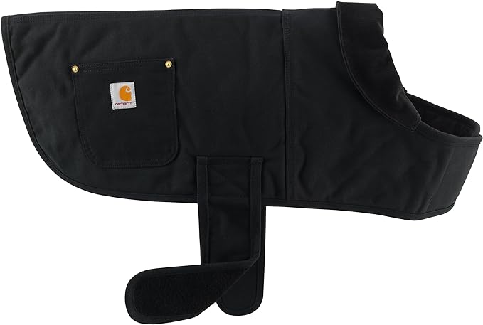 Carhartt Gear P0000340 Firm Duck Insulated Dog Chore Coat Medium Black