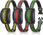 PetJoy Dog Bark Collar for Small Dogs 5-15 lbs, Bark Collar 3 Pack with 5 Adjustable Levels of Sensitivity, Barking Collar Small Breed