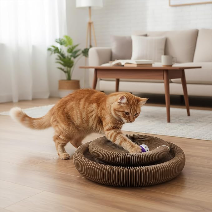 Buddha's Hand Shaped Cat Scratcher - Unique Design, Scratch-Resistant, Pet-Safe for Feline Activity & Home Aesthetics