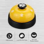 Comsmart Pet Training Bell, Set of 2 Dog Puppy Pet Potty Training Bells, Dog Cat Door Bell Tell Bell with Non-Skid Rubber Base