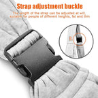 Tomkas Small Dog Sling Carrier - Zipper Pocket & Adjustable Strap - for 3-10 lbs Pets(Grey)