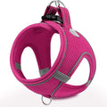 Joytale Small Dog Harness, Breathable Mesh Step-in Vest, Reflective Soft Padded Harnesses for Small and Medium Dogs, Hot Pink, M