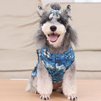 CuteBone Dog Shirts 2-Pack Soft Pet Clothes Breathable Summer Vest for Small Puppy and Stretchy Cat Apparel 2BX19XS