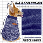 1 Pc Dog Sweaters for Small Dogs Girl Boy Winter Fleece Clothes Warm Soft Dog Sweatshirt Outfit for Dogs Cats Pet Apparel