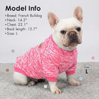 1 Pc Dog Sweaters for Small Dogs Girl Boy Winter Fleece Clothes Warm Soft Dog Sweatshirt Outfit for Dogs Cats Pet Apparel
