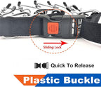 Supet Dog Prong Collar, Dog Choke Collar Adjustable Dog Pinch Collar with Quick Release Buckle/Nylon Cover for Small Medium Large Dogs