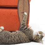 Mipcase Fish Shaped Cat Scratching Pad Hanging Sisal Mat 20.67 Inch Protective Pad for Indoor Cats Furniture Claw Sharpening and Sofa Cover