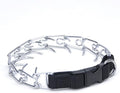 Coastal Pet Titan Easy-On Dog Prong Training Collar with Buckle - Durable Metal Training Collar for Dogs with Side Release Buckle - Black, 3 mm x 18"