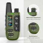 Shock Collar for Dogs, Waterproof Dog Training Collar with Remote Control, 3 Modes: Beep, Vibration, Safe Static, Rechargeable,1600Ft Range, Suitable for Medium Large Dogs