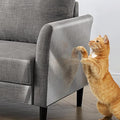 Cat Scratch Furniture Protector - 4.9"x500" Couch Protector from Cat Claws with 50 Pins, Clear Anti Scratch Furniture Protector Cat Couch Protector for Furniture、Door、Wall