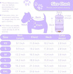Winter Warm Dog Jacket for Small Medium Dogs Cat Cold Weather Coats with Harness Paded Dogs Fleece Vest Waterproof Windproof Dog Snow Jacket Pet Puppy Clothes (Purple,M)