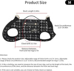 Dog Lift Harness Dog Carrier Dog VES Harness Adjustable Dog Leash with Small Puppy Treat Bag（Black,M）