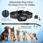 Dog Shock Collar 4900FT Dog Training Collar with Remote/Call Function/Light IP67 Waterproof Electric Collar for Dogs Rechargeable E-Collar for All Breeds, 4 Training Modes(10-120Ibs)