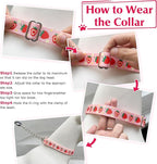 Choke Collar for Dogs - Cartoon Dog Adjustable Training Slip Collar with Chain, Anti Pull Design for Medium & Large Dogs(XL)