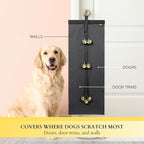 Anti-Scratch Dog Door Bell - Adjustable Puppy Potty Training Bells, Hanging Doorbell to Protect Doors & Trim