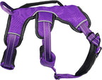 Tuff Pupper Escape Proof No Escape Dog Harness | 5 Point Adjustable Fit Harness for Dogs | Padded Dog Harnesses | Handle Dog Lift Harnesses