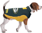 NFL Green Bay Packers Puffer Vest for Dogs & Cats, Size Medium. Warm, Cozy, and Waterproof Dog Coat, for Small and Large Dogs/Cats. Best NFL Licensed PET Warming Sports Jacket