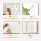 118" x 8.2" Door Protector from Dog Scratching Guard - Dog and Cat Scratch Door Protector - Anti Scratch Tape for Pet - 100% Transparent.
