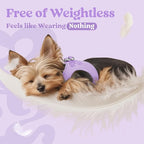 rabbitgoo Small Dog Harness, Step-in Soft Mesh Puppy Vest with Safety Buckle, Breathable Reflective Pet Harness for Extra Small Dogs, Light Purple XXS