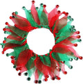 1PC Dog Christmas Day Costume - Dog Cat Christmas Day Collar Patterns Pet Tutu Collar Pet Red Costume for Small Medium Dogs