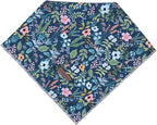 Elegant Little Tail Bandana for Boy Girl Small Medium Large Dogs, Comfortable Bibs Scarf, Adjustable Square Kerchief