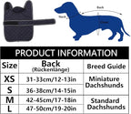 Geyecete Corgi Sweater for Dogs Warm Thermal Quilted Corgi Coat,Dog Winter Coat with Warm Fleece Lining,Outdoor Corgi Clothes Dog Apparel Navy-L