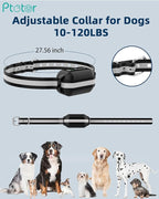Dog Shock Collar - 4200Ft Dog Training Collar with Remote IPX7 Waterproof, Rechargeable E-Collar with Beep (1-9), Vibration(1-9), Safe Shock(1-16) for Large Medium Small Dogs