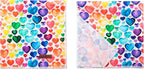 Lionet Paws Valentine's Dog Bandana,Fabric Love Dogs Kerchief for Medium Large Dogs,Dog Triangle Cotton Scarf for Girl Boy