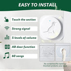 Dog Door Bell for Potty Training, Smart Wireless Doggie Doorbell to Go Outside, 1000 Feet Long Range with IP65 Waterproof Touch Button, 20 Melodies & Adjustable Volume (2 Button)