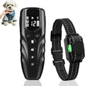 Lightweight No Shock Dog Training Collar, 2000ft Remote Control, Ultra-Small Vibrating Collar for Small (5-15lbs), Medium & Large Dogs, Safe Lock, Beep/Vibrate Modes, Prong-Free, Waterproof,Black