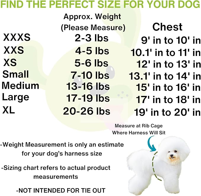 EcoBark Step in Dog Harness Reflective Soft Ultra Padded Mesh Dog Harnesses for XXS, XS, Small, and Medium Dogs Eco-Friendly Comfort Secure Halter No Pull Adjustable Pet Vest