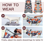 Dog Coat Winter Warm Dog Jackets for Large Dogs Reflective Snowsuit with Harness Fleece Dogs Snow Jacket Waterproof Pet Clothes for Cold Weather