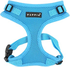 Authentic Puppia RiteFit Harness with Adjustable Neck, Sky Blue, Small