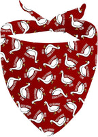 JXGZSO 1 Piece Silly Goose Triangle Dog Bandana Meme Goose Duck Merchandise (Silly Goose D red)