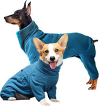 ROZKITCH Dog Coats for Large Dogs, Pet Windproof Warm Cold Weather Jacket Vest Cozy Jumpsuit Apparel Outfit Clothes for Small Medium Large Dog Walking Sleep L