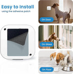 Dog Door Bell to Go Outside, Wireless Doggie Training Doorbell with 1000ft Range, IP65 Waterproof Touch Button, CD Quality Sound & 4 Notification Modes