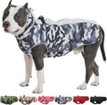 Dog Coat Winter Warm Dog Jackets for Large Dogs Reflective Snowsuit with Harness Fleece Dogs Snow Jacket Waterproof Pet Clothes for Cold Weather