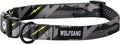 Wolfgang Heavy Duty, Adjustable Dog Collar with Quick Release Nylon Buckle for Walking & Training, DarkSkies Print, Large