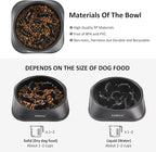 Slow Feeder Dog Bowls, Pet Supplies that Slow Down Eating, Pet Food Bowls, Maze Dog Puzzle Feeder for Medium Breed