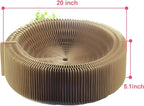 Cat Scratcher Lounge Bed - Collapsible Round Shape for Big cat