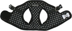 Puppia Dotty Step-in Vest Dog Harness No Pull No Choke Easy Wear Training Walking for Small Dog, Large, Black