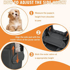 Dog Purse Carrier for Small Dogs Under 10 lbs with Pockets Adjustable Soft Sided Pad Extendable Dog Carriers Tote for Puppies with Safety Leash Clip for Travel Shopping (Apricot)