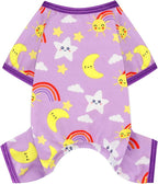 Dog Pajamas for Small Dogs Boy Girl, Dog Clothes Tiny Chihuahua Yorkie Spring Summer Shirt, Cute Puppy Outfit Pjs Jumpsuit Cat Onesie Apparel Pet Clothes