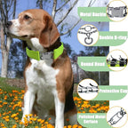 Prong Training Collar for Dogs, Adjustable Dog Pinch Collar with Quick Release Buckle, No Pull Collar for Small Medium Large Dogs, Extra Link and Caps
