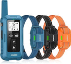 Jugbow Dog Training Collar for 3 Dogs- 4200FT Training Collars with Remote for 5-120 lb Large Medium Small Dogs, Rechargeable Waterproof IPX8 E Collars for Dogs
