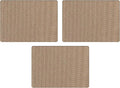 Cat Scratcher Cat Scratch Pad L Shape Wall Mounted Dual Use (Vert/Horiz) Kitten Bunifa Scratching Card Board Vertical Post with Ball Toys Feathers (Cat Scratching Post Accessories)