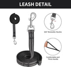 AMTOR Dog Harness with Leash Set,No Pull Adjustable Reflective Step-in Puppy Harness with Padded Vest for Extra-Small/Small Medium Large Dogs and Cats(Blackwhite),XLarge(Chest:19.5''''-23''''
