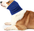 Nanaki Dog Calming Hoodie Quiet Head Cover Sleeves - Ear Covers Hood for Noise Bath, The Grooming and Force Drying Head Protection for Anxiety Relief and Calming Dog Neck and Ear Warmer