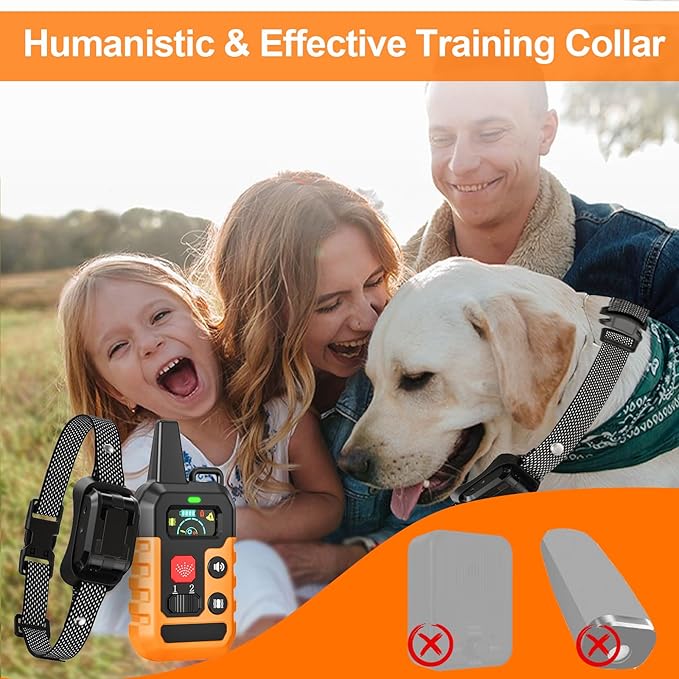Citronella Training Collar for Dog [1* Citronella Refill] Spray Dog Collar with Beep/Vibration/Spray 4 Mode & 6 Adjustable Sensitivities, IPX7 Waterproof Dog Collar for L/M/S Dogs