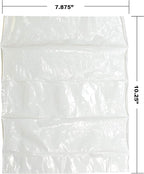 Flush 'n Gone Poop Bag - 10 rolls (100 Bags) - Biodegradable, Compostable, Flushable Poop Bags for Better Environment